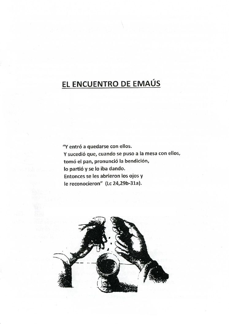 El encuentro de Emaús